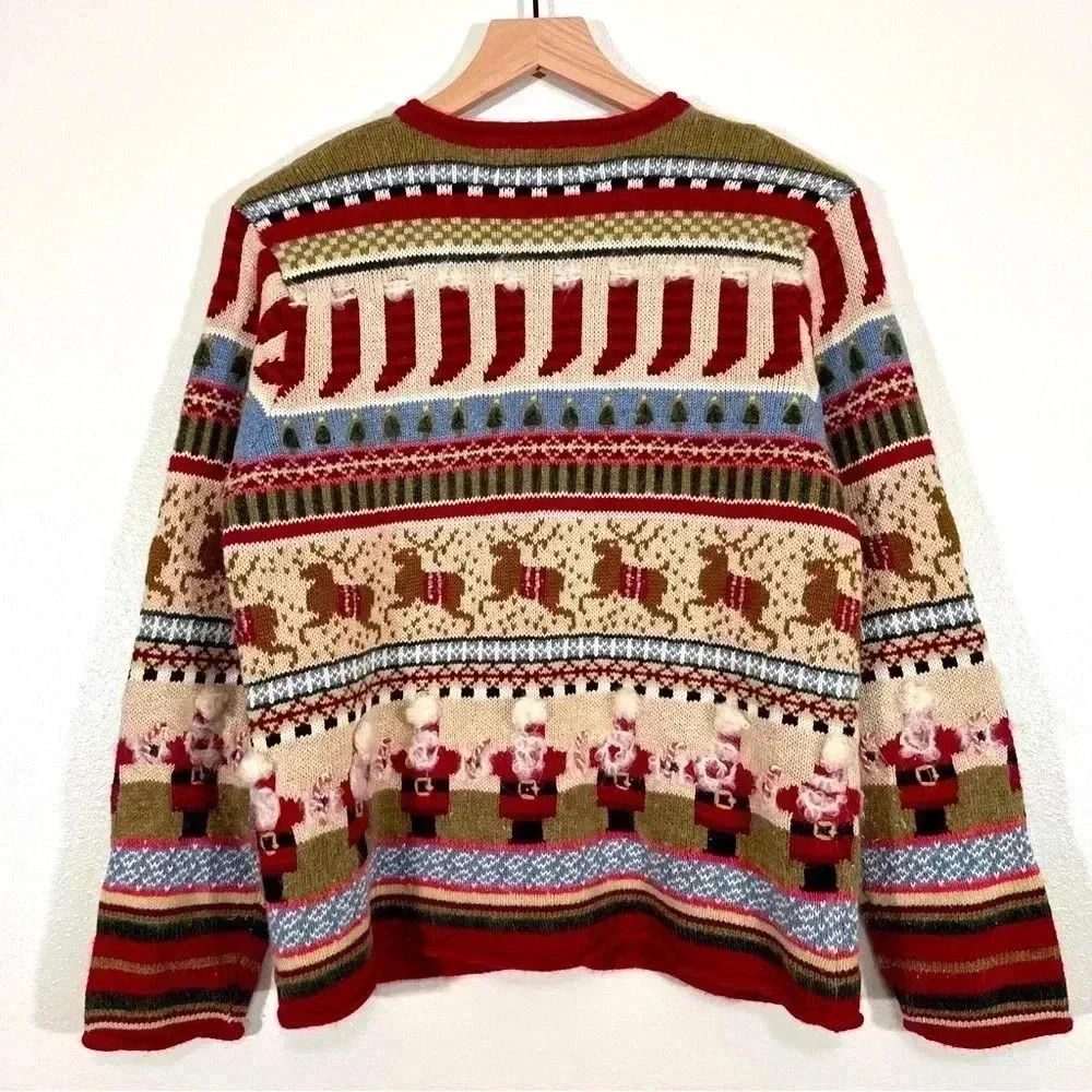 Susan Bristol Christmas Cardigan - Picture 2 of 6